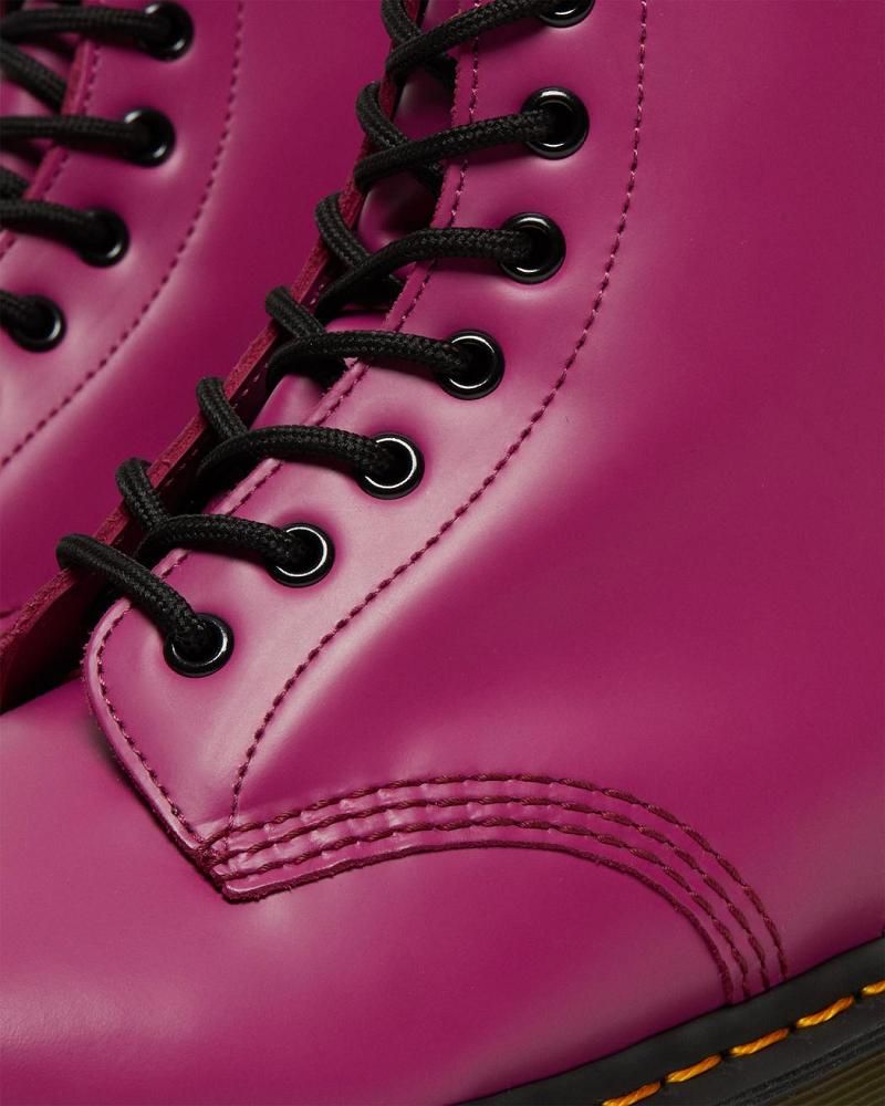 Dr Martens 1460 Smooth Leren Veterlaarzen Heren Roze | NL 278XYU